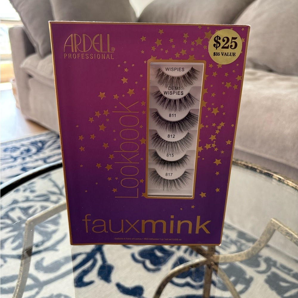 Ardell Faux Mink Lookbook Lash Set – 6 Pairs (New in Box)